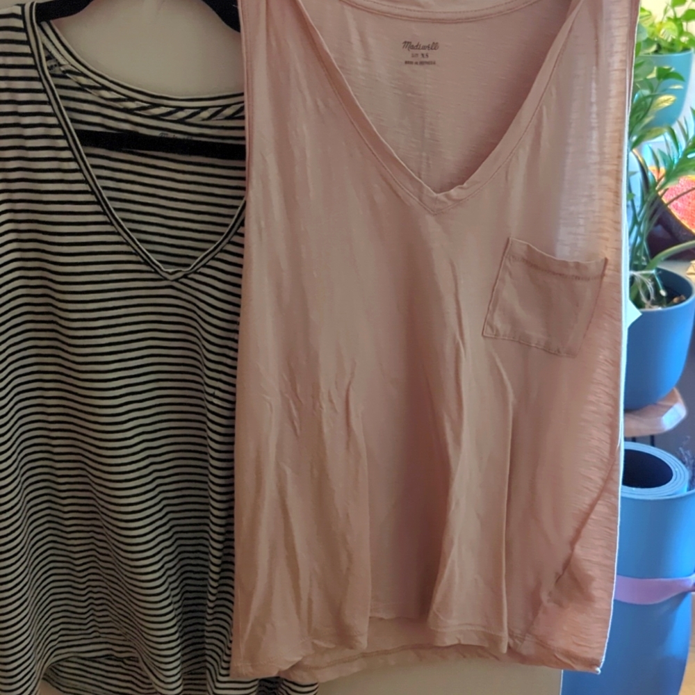 MADEWELL tank tops XS